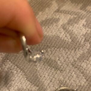 Classic Solitaire-Style Silver Rings with Clear Stones